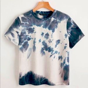 Tyedye round neck tee